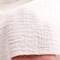 Wrinkle Gauze Cotton Material Quilting Sewing Craft Fabric Table Runners 1 Yard, White)
